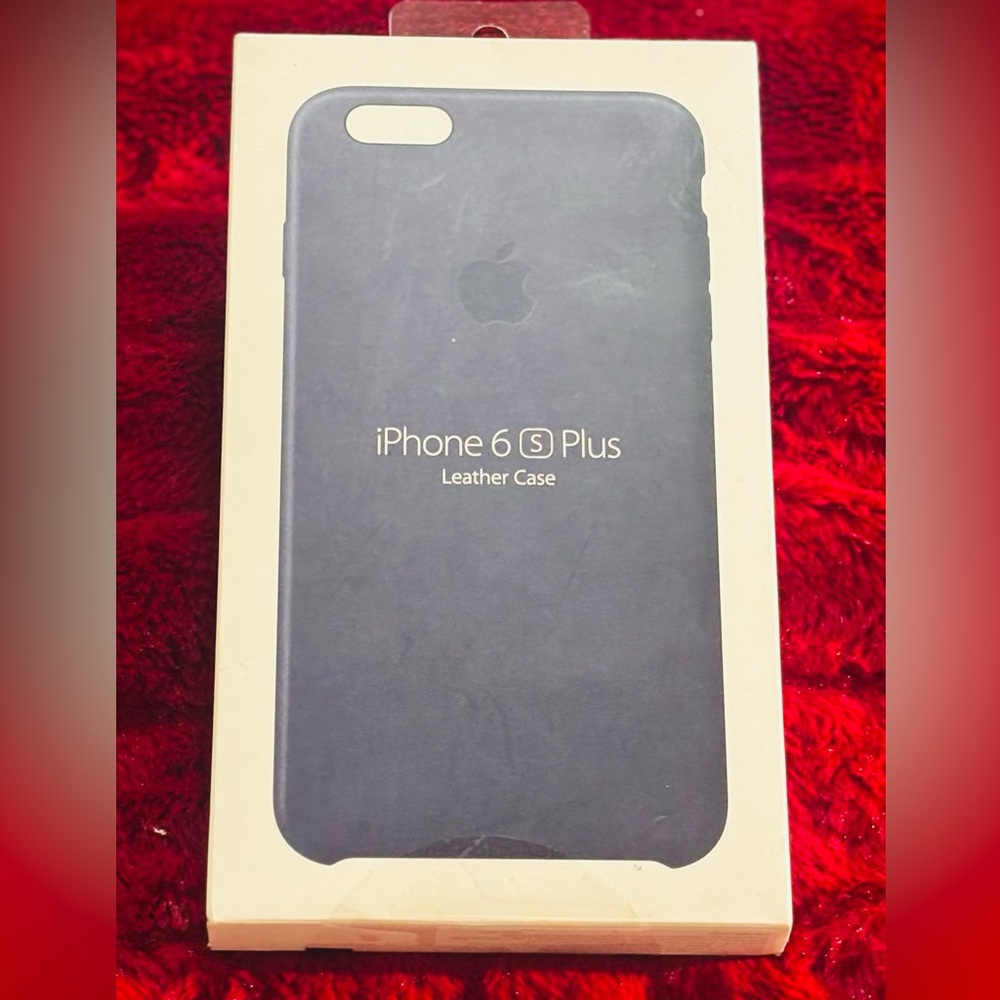 Leather I phone case